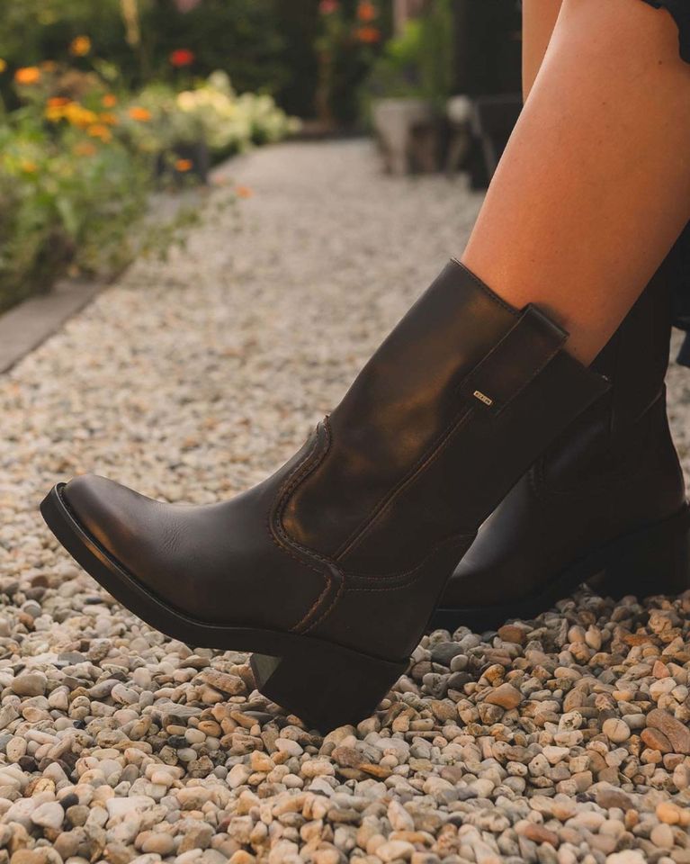 Cassy Slouch Donkerbruin Damesboots