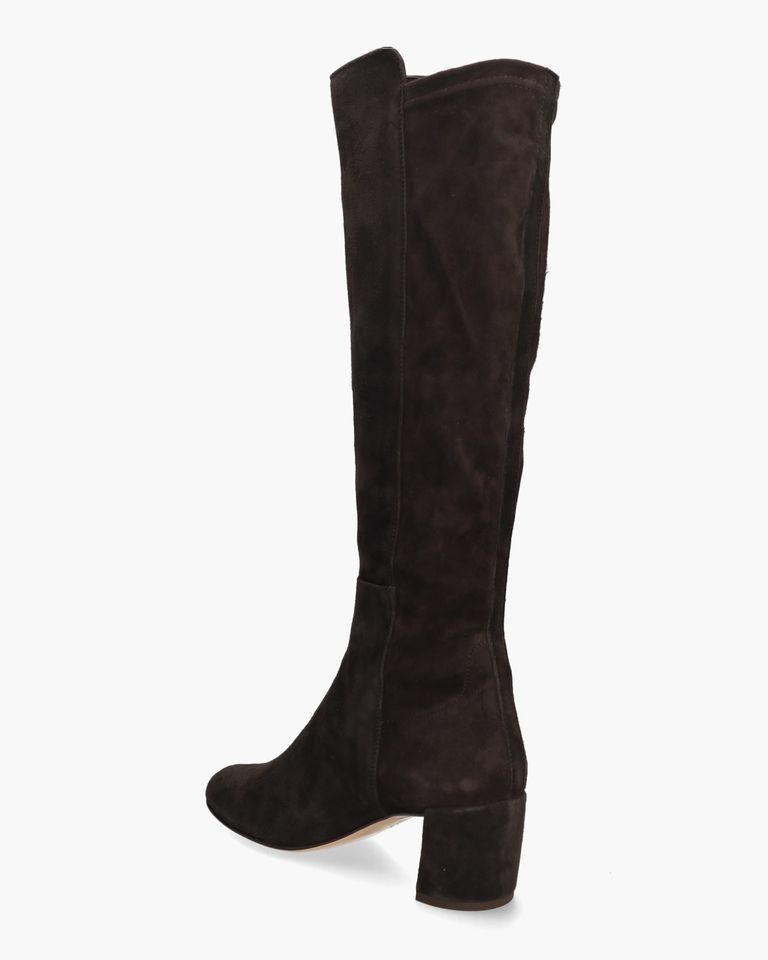 Lynn HIgh Donkerbruin Damesboots