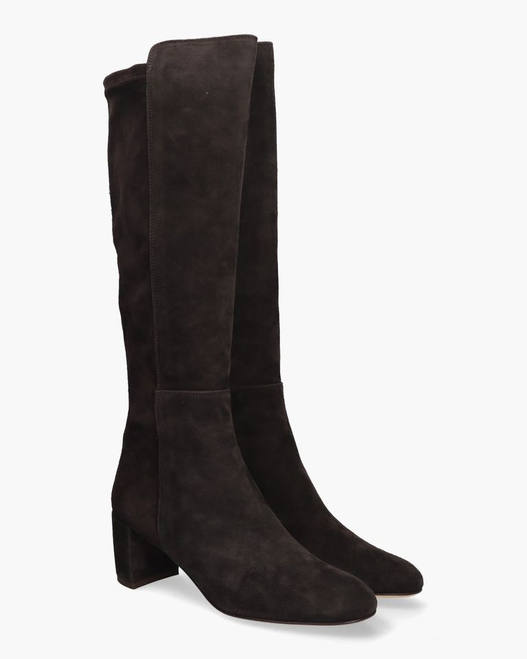 Lynn HIgh Donkerbruin Damesboots