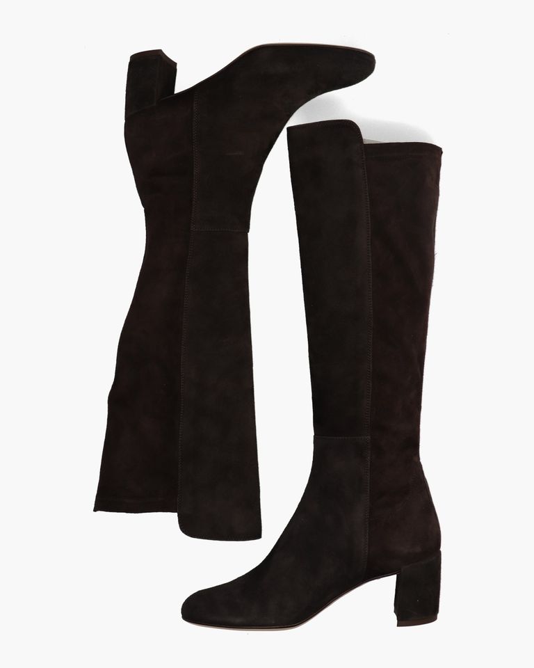 Lynn HIgh Donkerbruin Damesboots