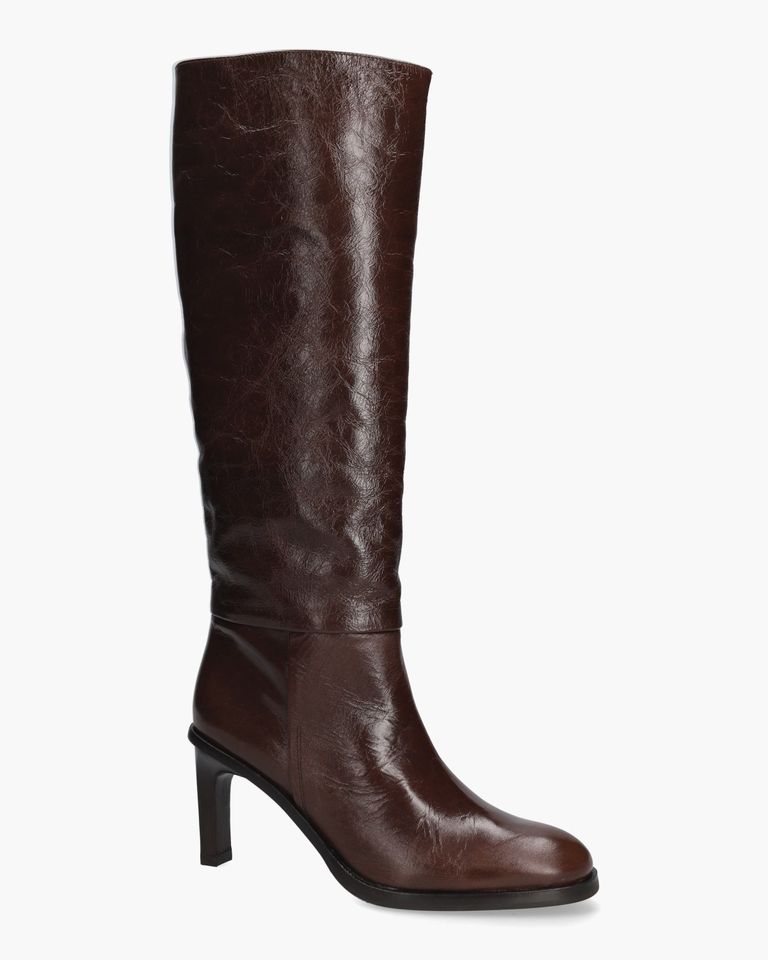 3691 Donkerbruin Damesboots