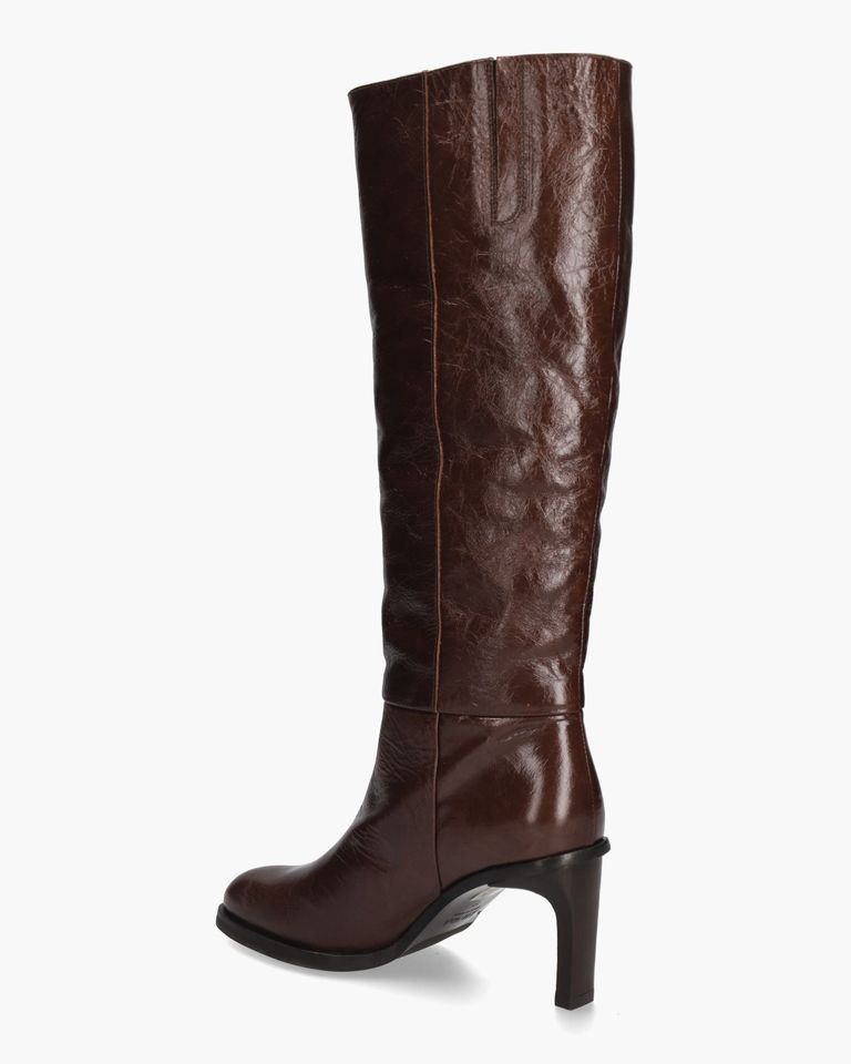3691 Donkerbruin Damesboots