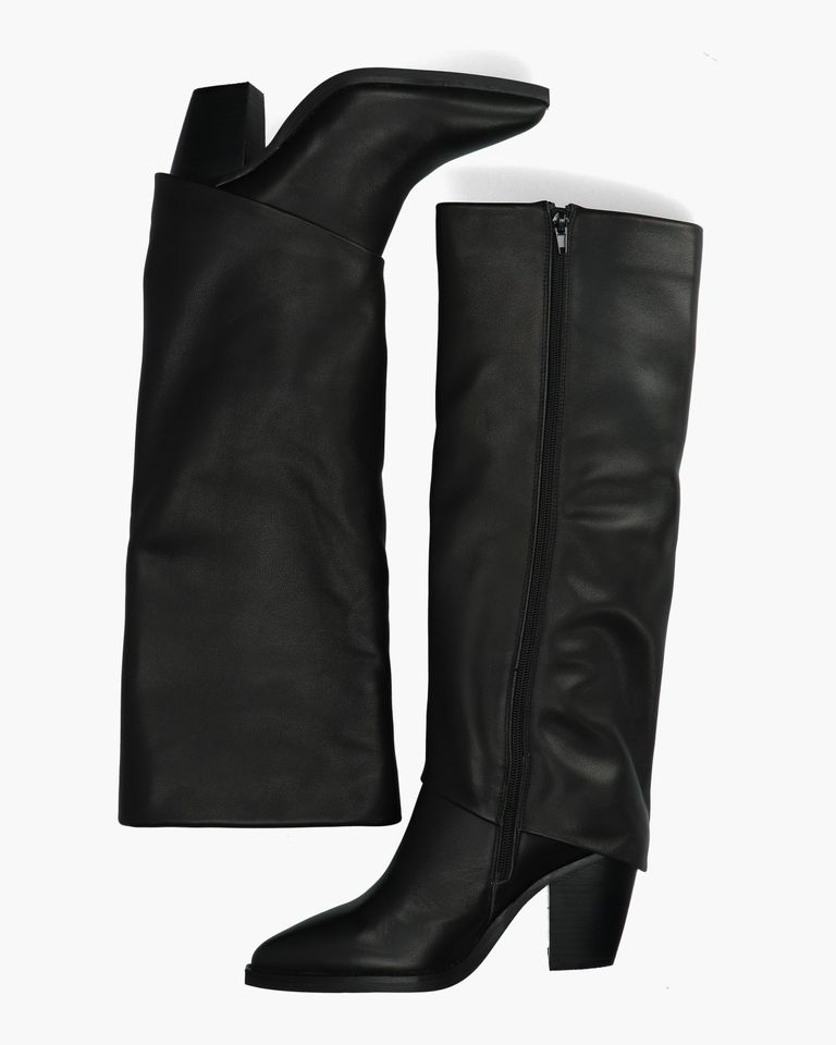 Donata Zwart Damesboots