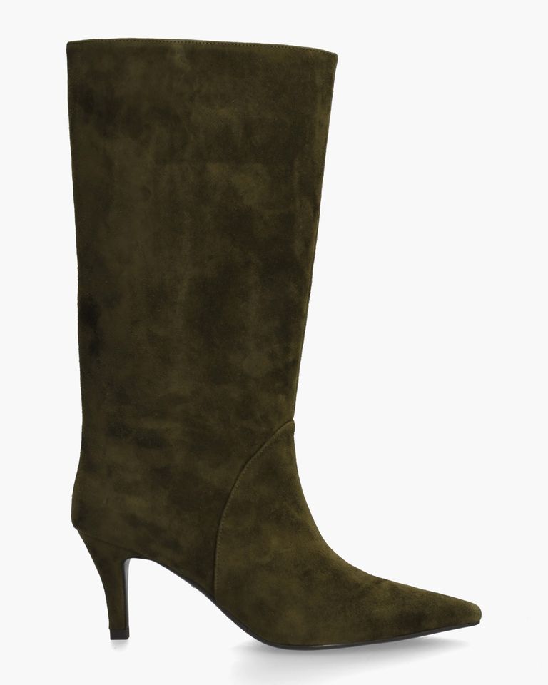 Althea Donkergroen Damesboots
