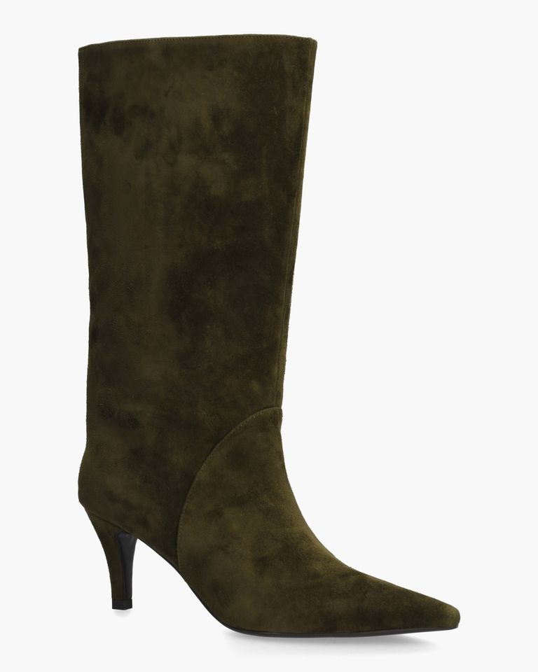 Althea Donkergroen Damesboots