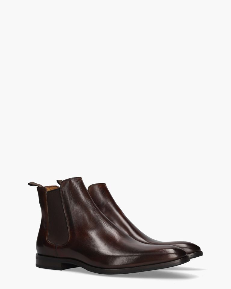 Soho Donkerbruin Heren Chelseaboots