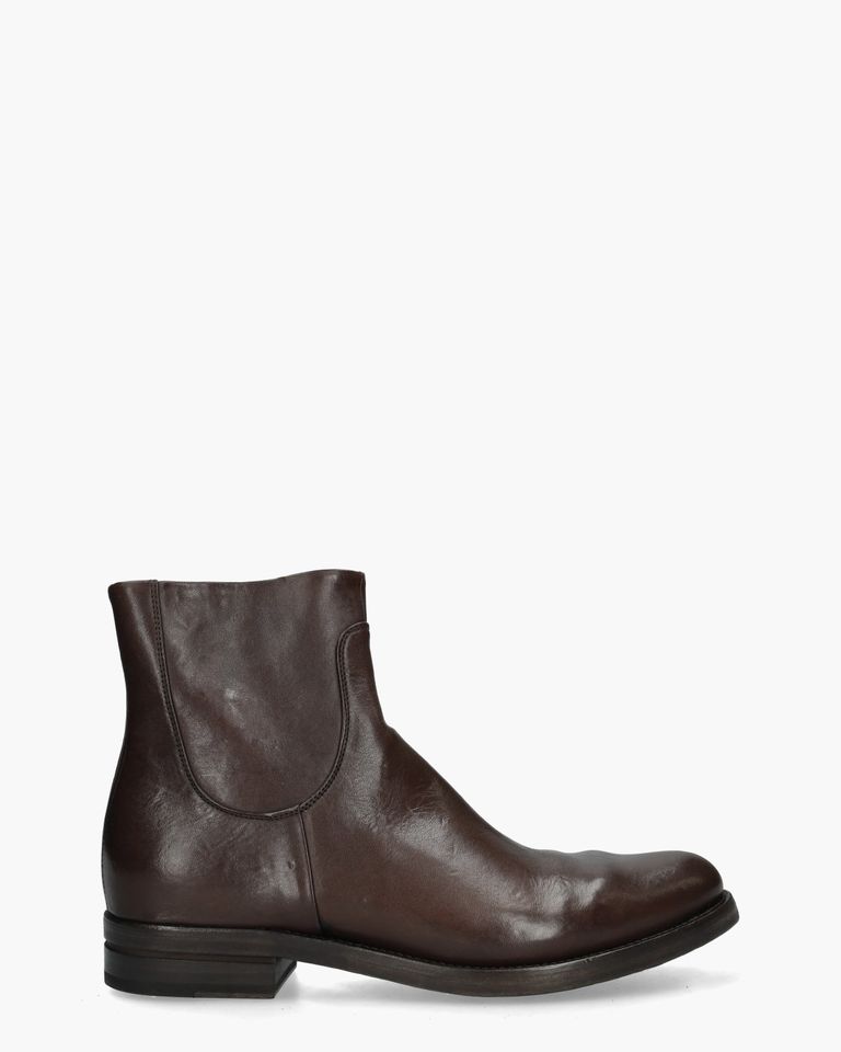 412 Donkerbruin Heren Enkelboots
