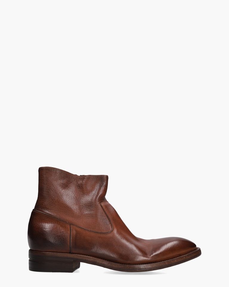 4156 Cognac Heren Enkelboots
