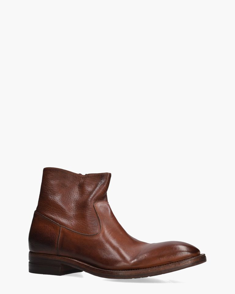 4156 Cognac Heren Enkelboots