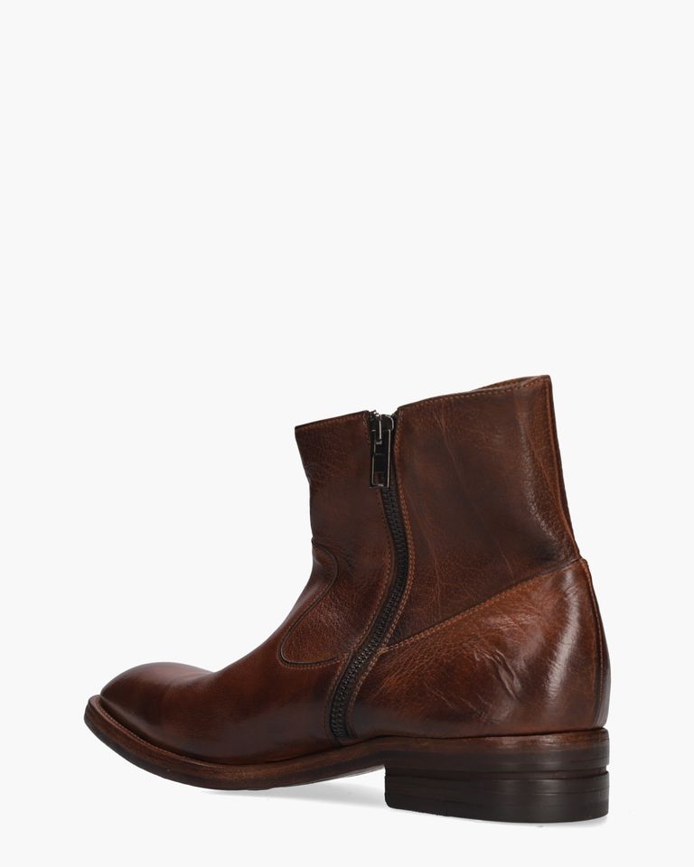 4156 Cognac Heren Enkelboots