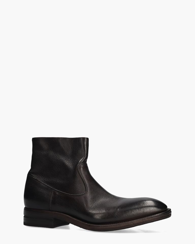 2198 Donkerbruin Heren Enkelboots