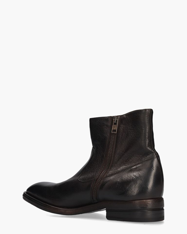 2198 Donkerbruin Heren Enkelboots