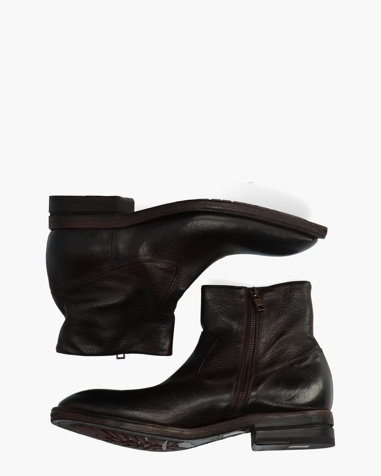 2198 Donkerbruin Heren Enkelboots