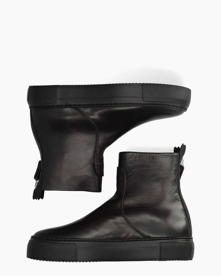 Meghan Donkerbruin Dames Enkelboots
