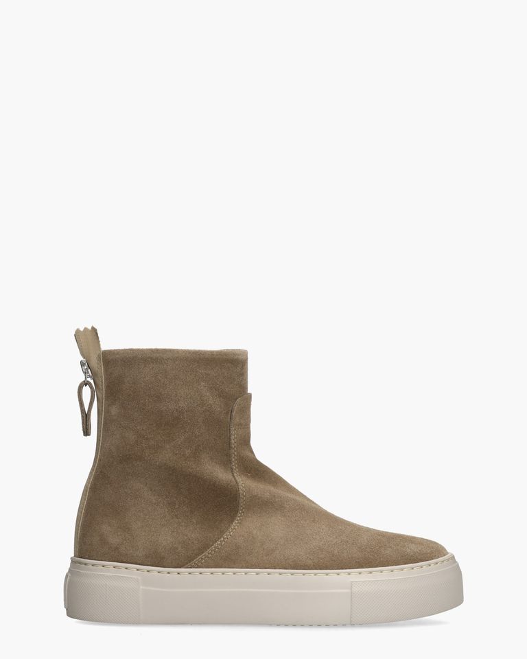 Meghan Taupe Dames Enkelboots