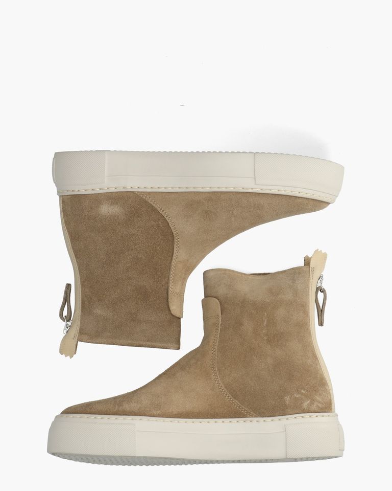 Meghan Taupe Dames Enkelboots