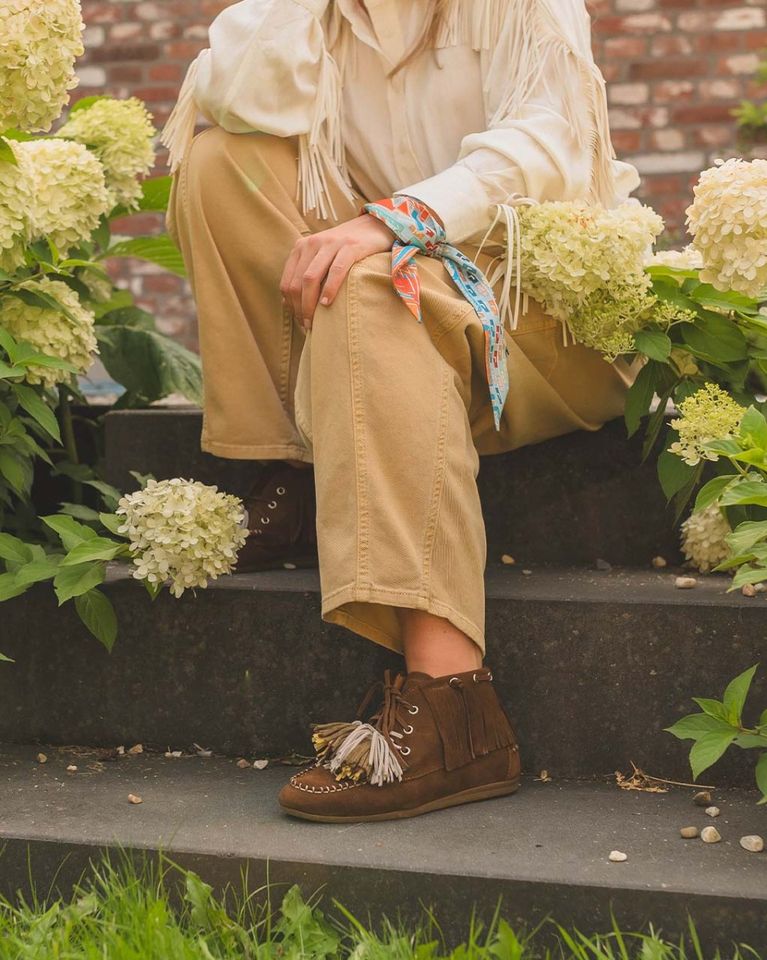 Mausi Bruin Dames Enkelboots