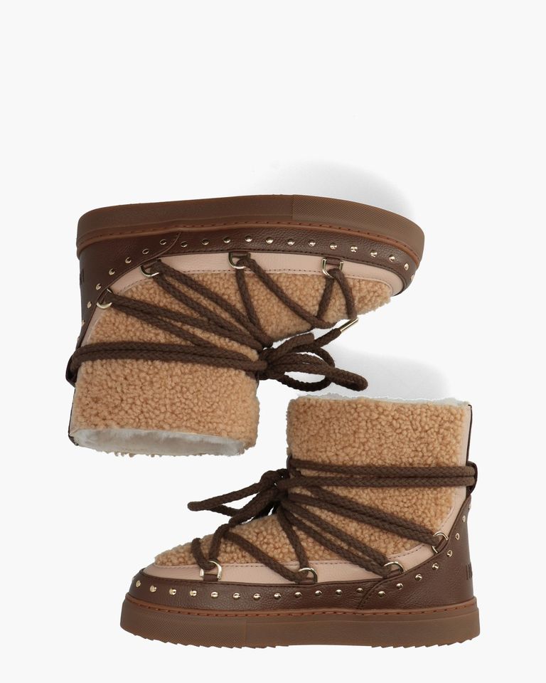 Curly Rock Bruin Dames Veterboots
