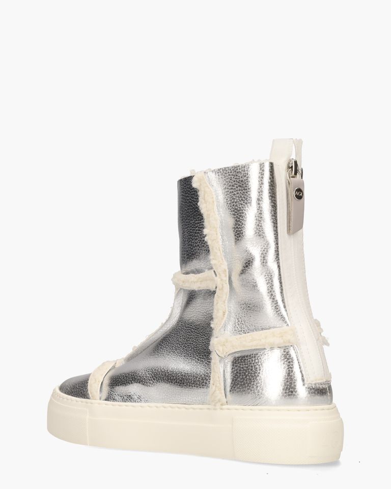 Rosy Zilver Dames Enkelboots