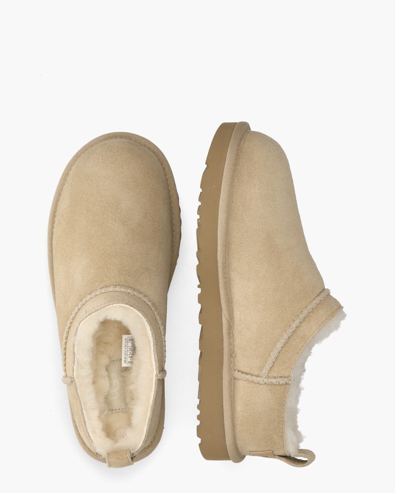 Classic Micro Low Boot Sand Damesboots
