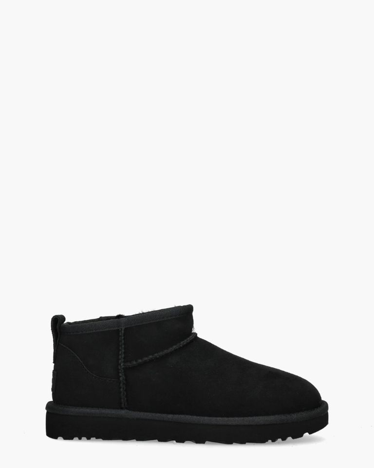 Classic Ultra Mini Boot Black Dames Enkelboots