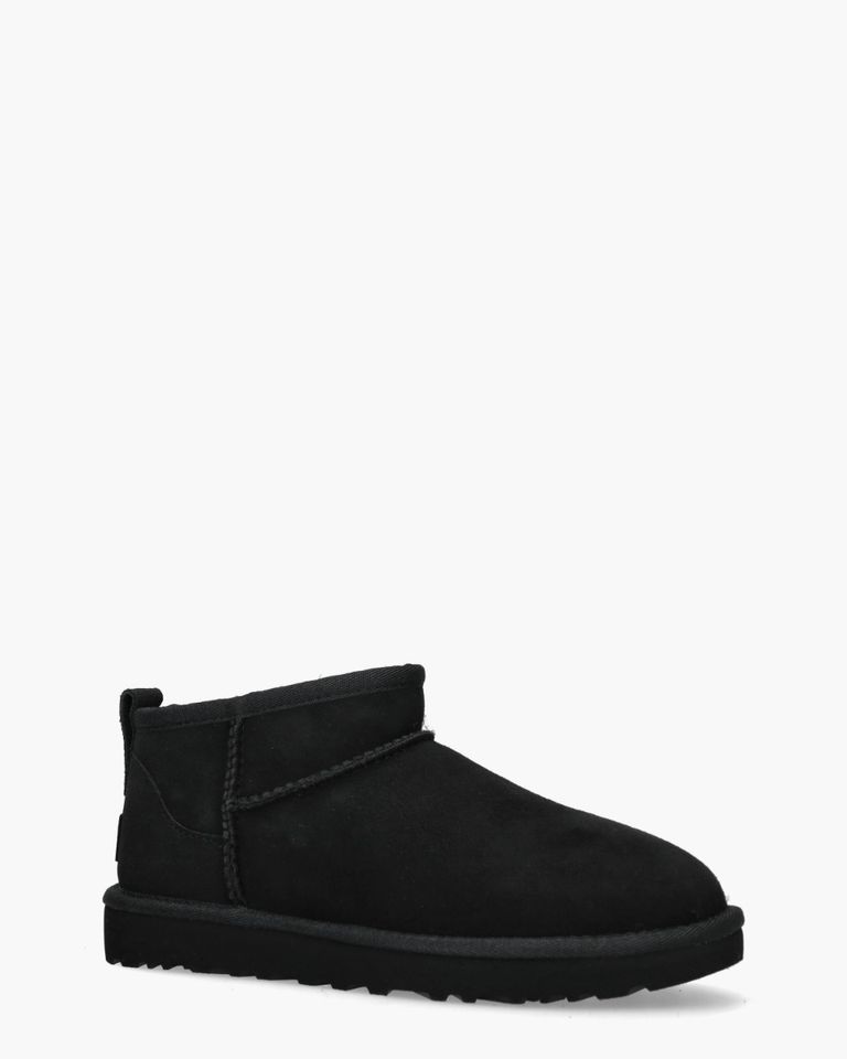 Classic Ultra Mini Boot Black Dames Enkelboots