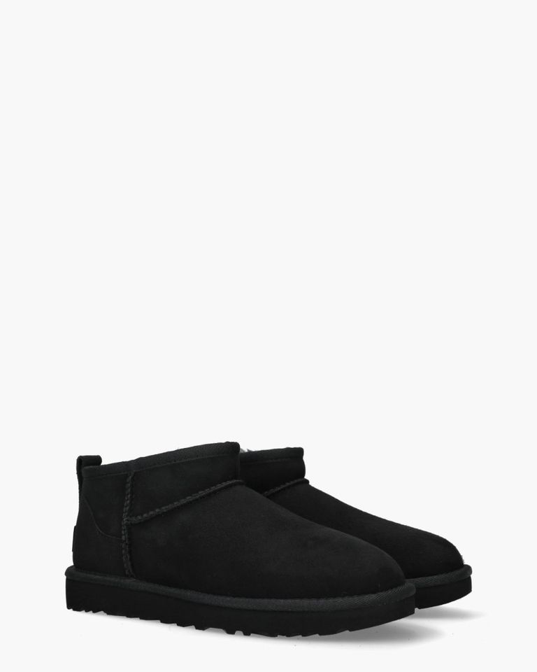 Classic Ultra Mini Boot Black Dames Enkelboots