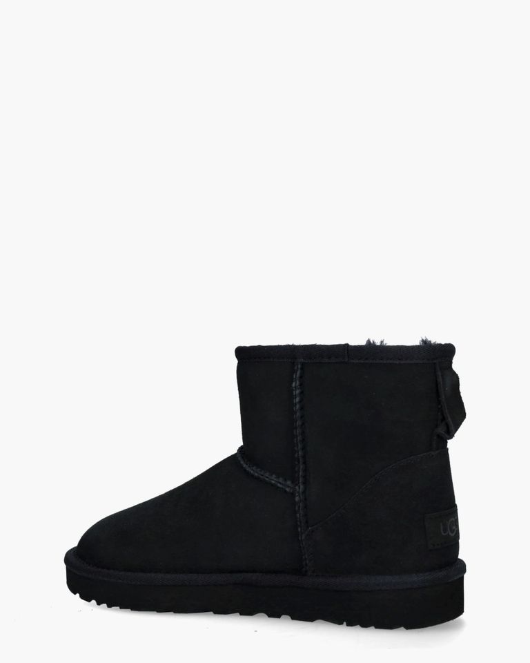 Classic Mini Boot II Black Dames Enkelboots