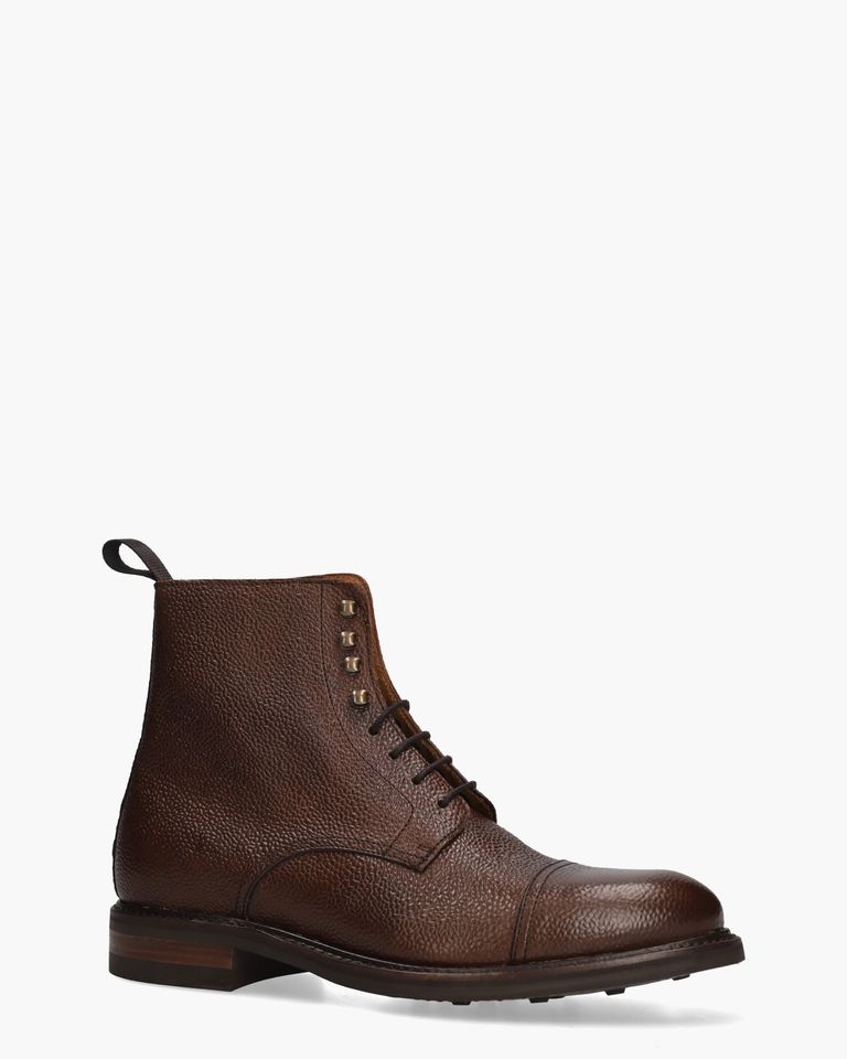321-K2 Donkerbruin Heren Veterboots