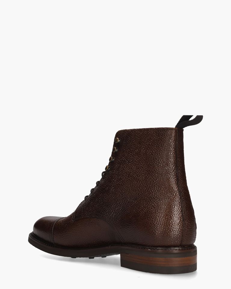 321-K2 Donkerbruin Heren Veterboots