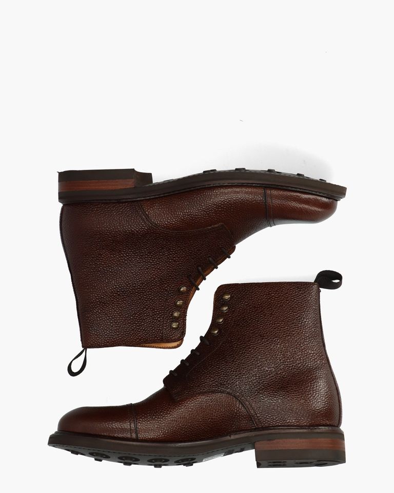 321-K2 Donkerbruin Heren Veterboots