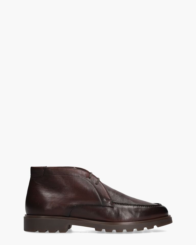 93911 Donkerbruin Heren Veterschoenen