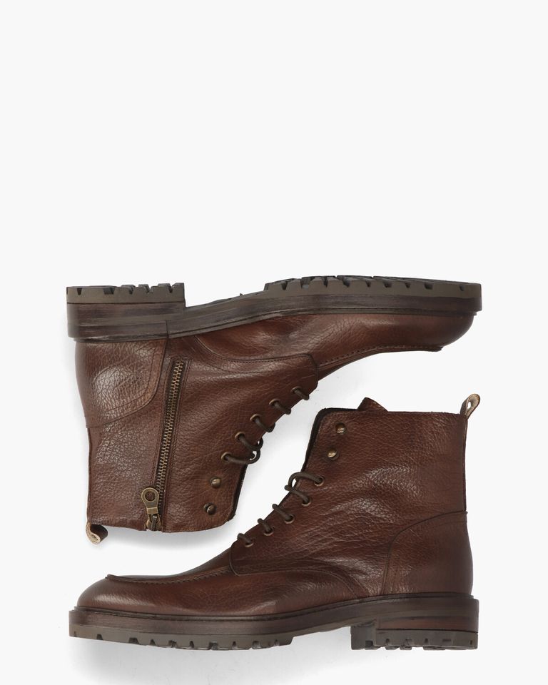 Stefano Bruin Heren Veterboots