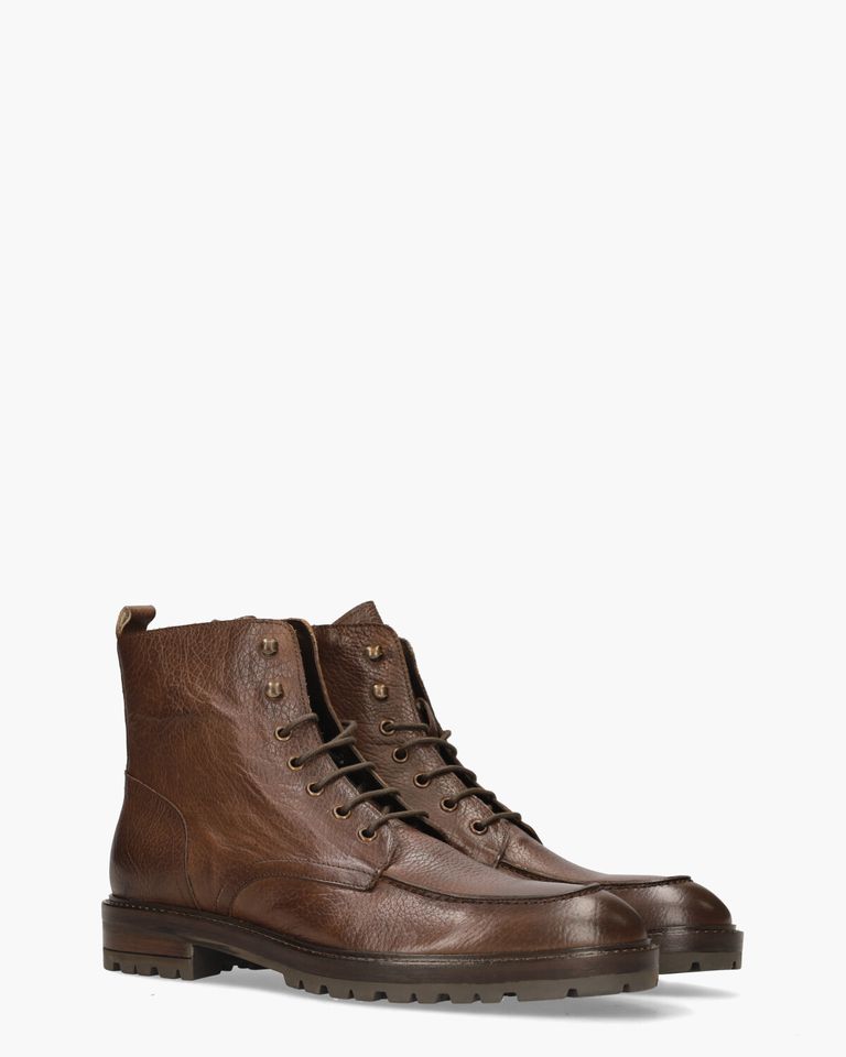 Stefano Bruin Heren Veterboots