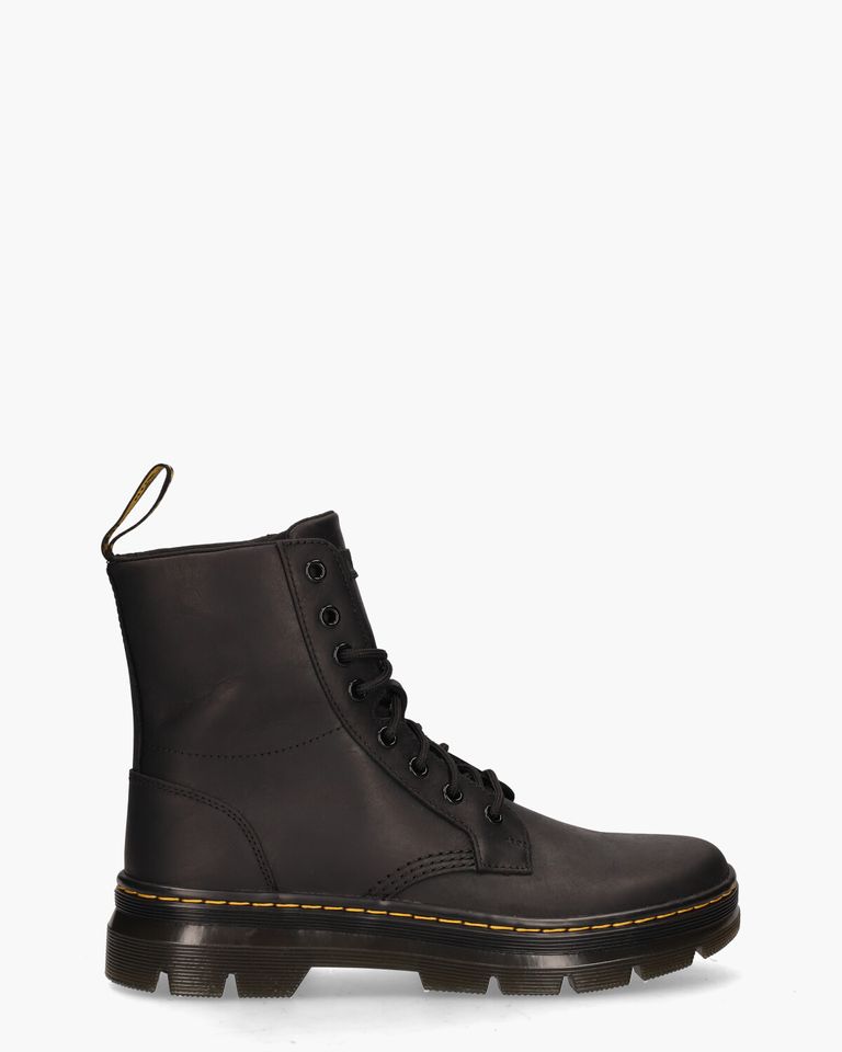 Combs Zwart Heren Veterboots