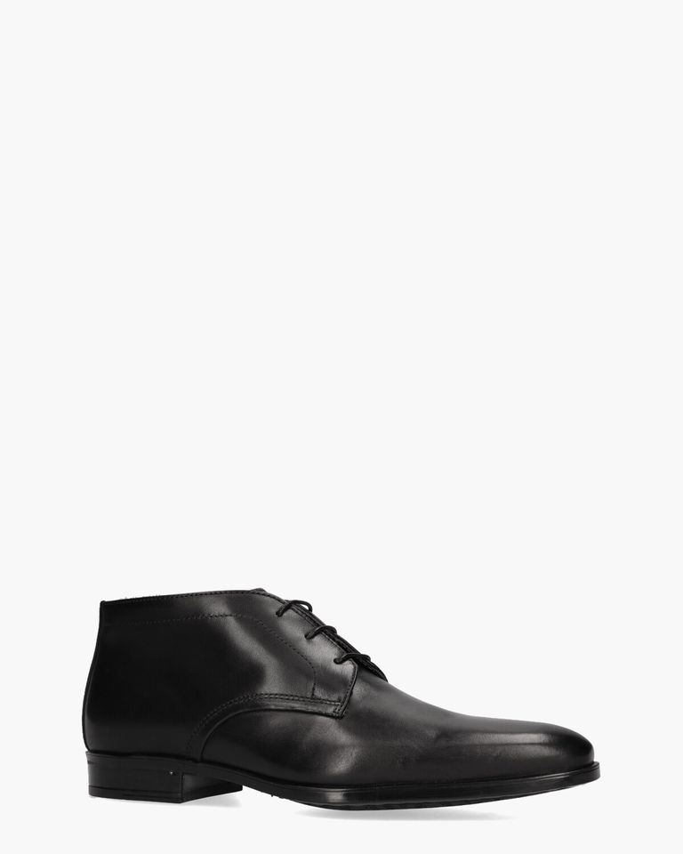 38205 Zwart Heren Veterboots