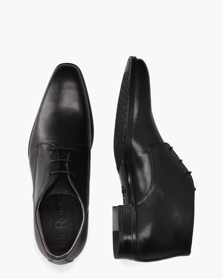 38205 Zwart Heren Veterboots