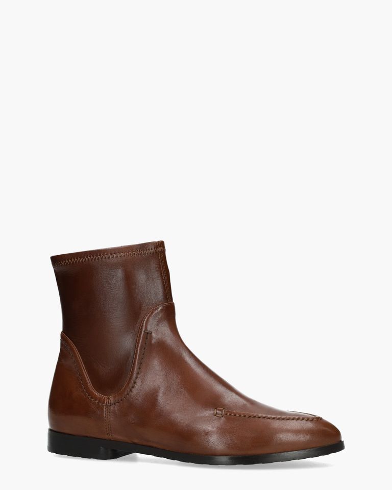 4206 Bruin Dames Enkelboots 