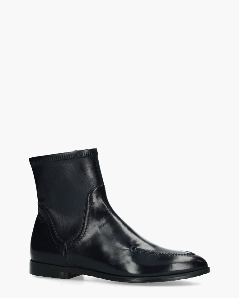 4206 Donkerblauw Dames Enkelboots