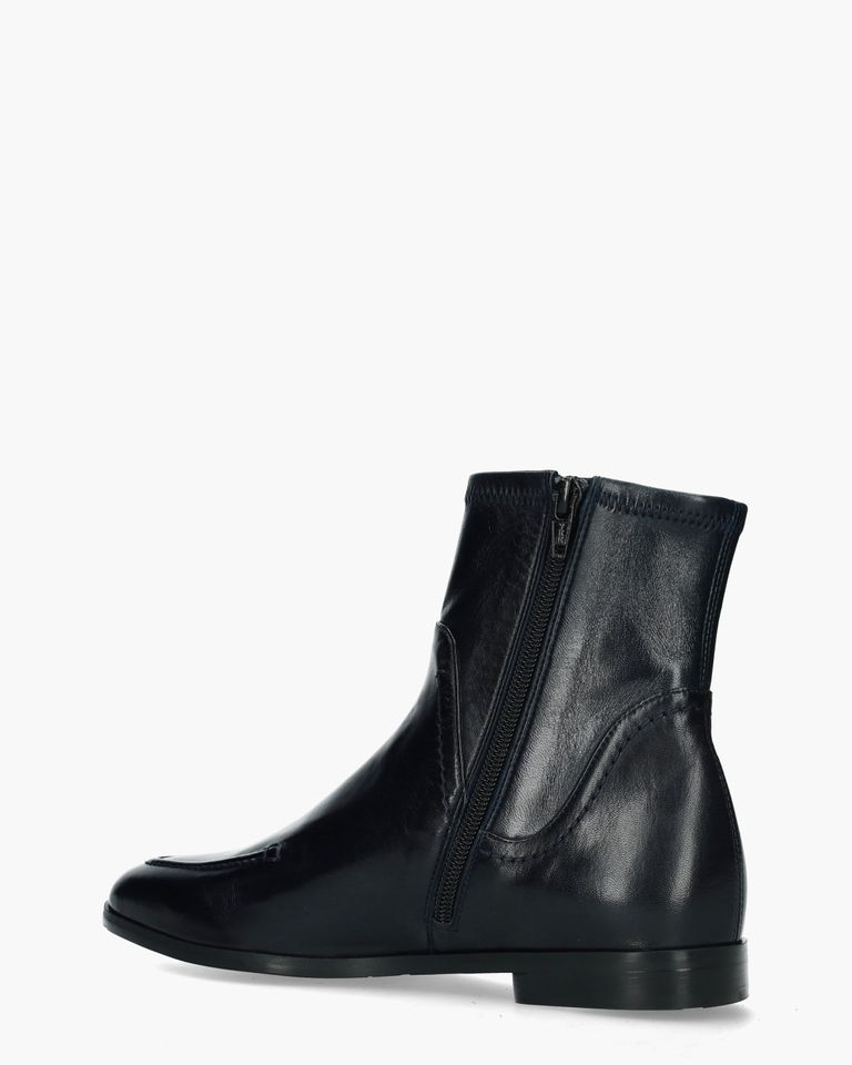 4206 Donkerblauw Dames Enkelboots