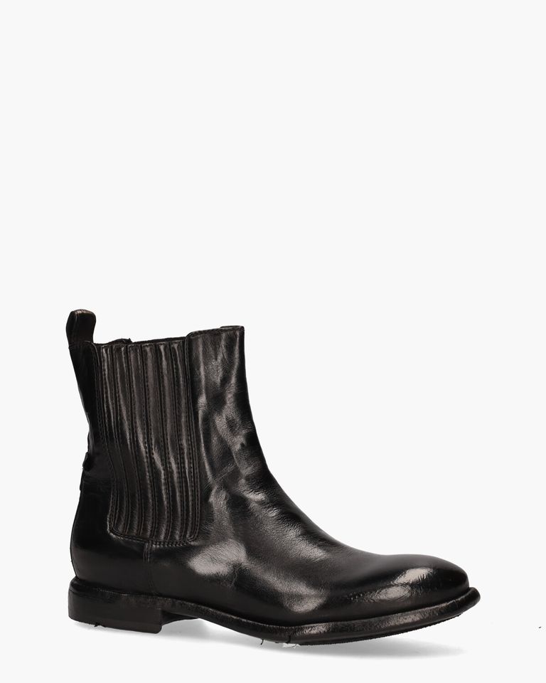 AI46A Zwart Dames Chelseaboots