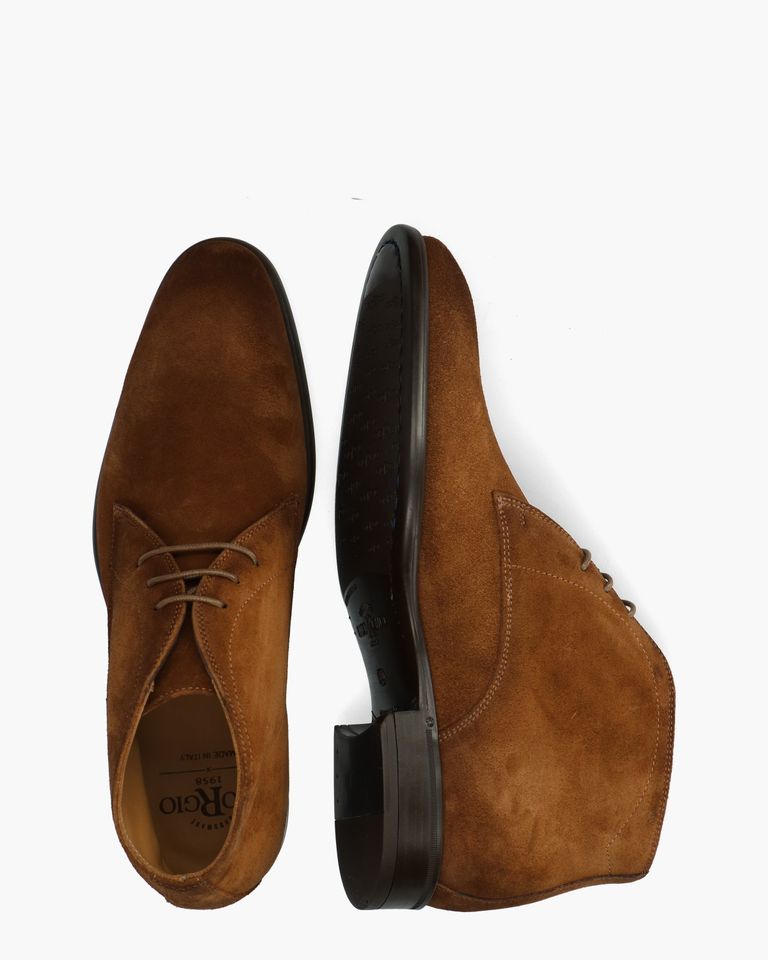 79417 Cognac Heren Veterboots