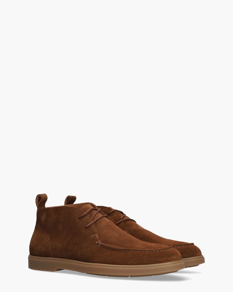 Adrean Cognac Heren Veterschoenen