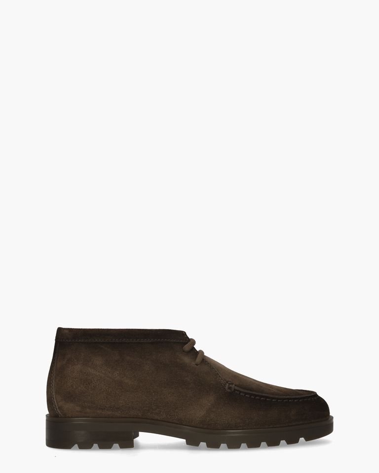 18609 Donkerbruin Heren Veterboots