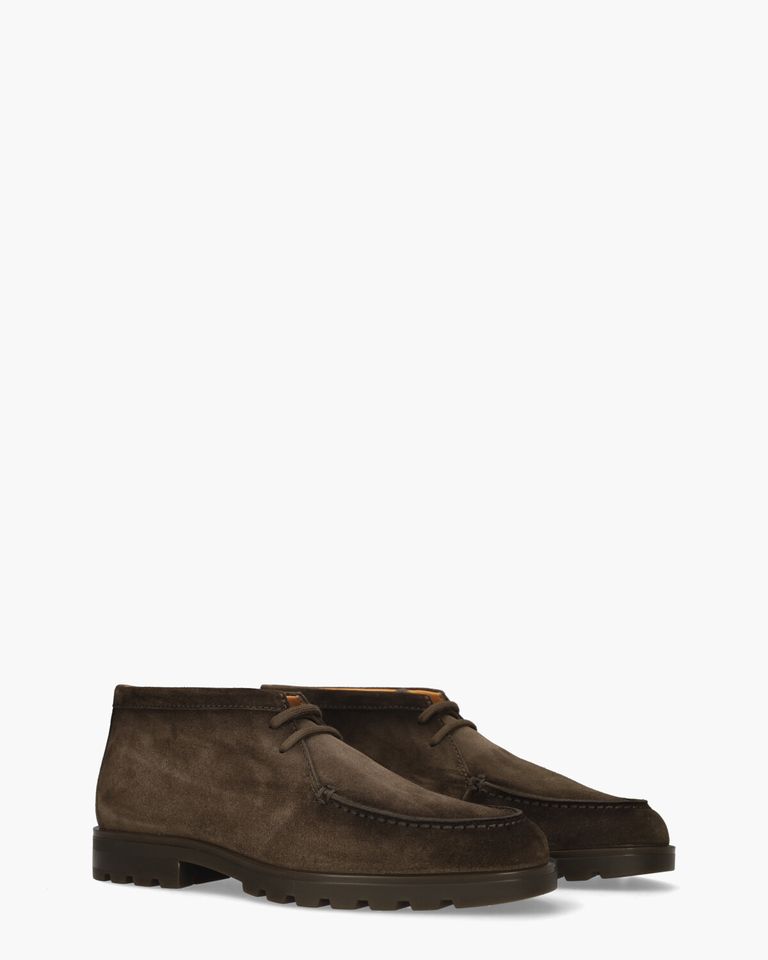 18609 Donkerbruin Heren Veterboots