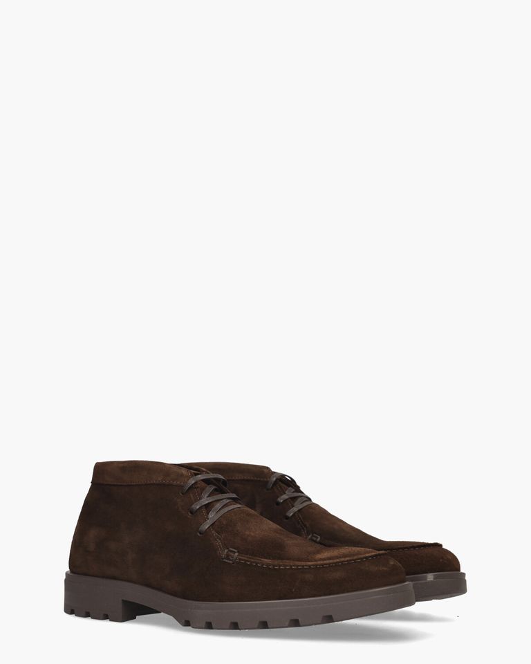 Upton Donkerbruin Heren Veterboots