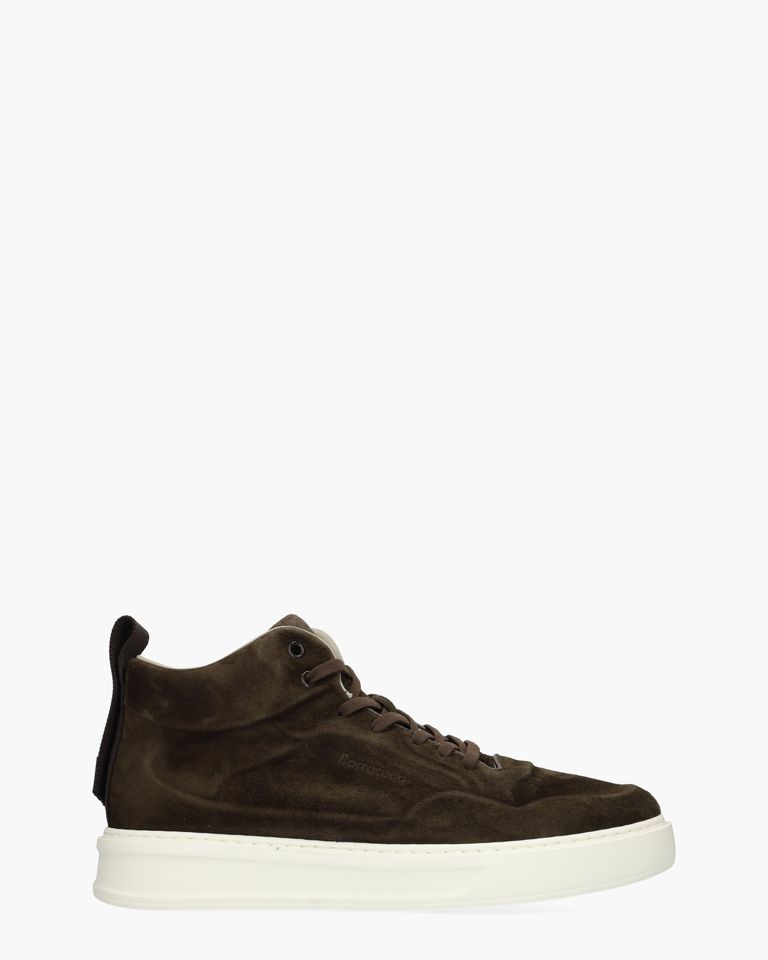 BU3591 Donkerbruin Herensneakers