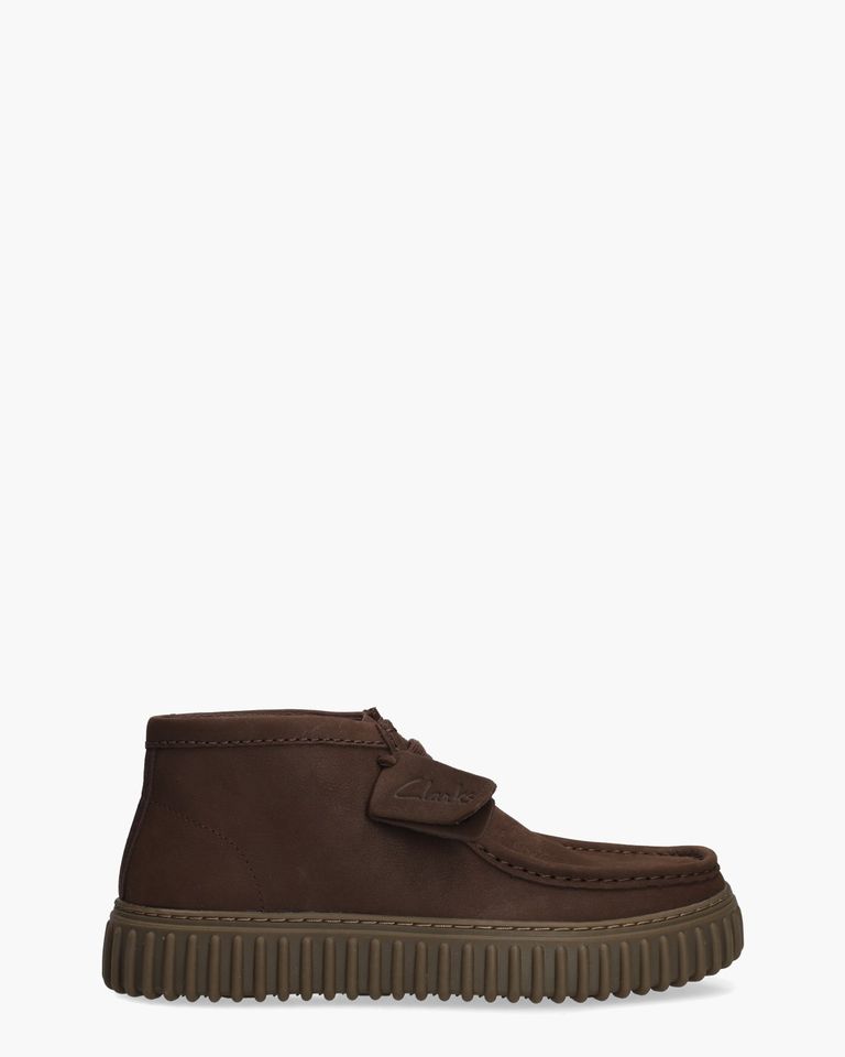 Torhill Hi Donkerbruin Heren Veterschoenen