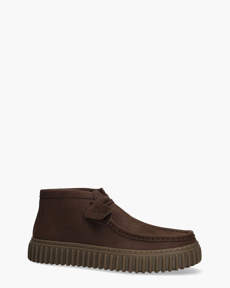 Torhill Hi Donkerbruin Heren Veterschoenen