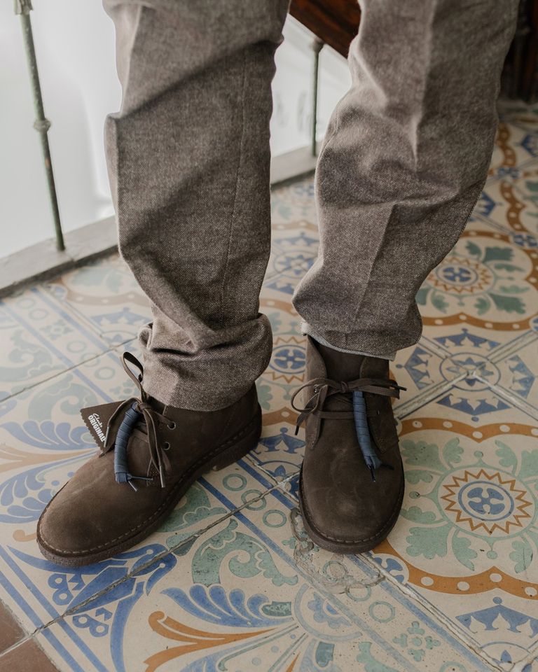 Desert Boot Donkerbruin Heren Veterboots
